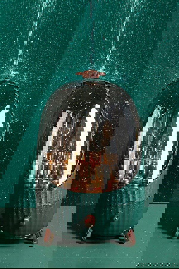 Living and Home 2-Tier Dustproof Makeup Organizer Box with LED Light