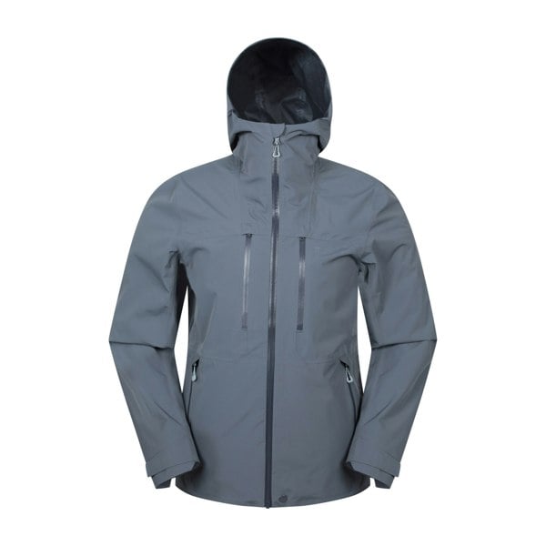 Mountain Warehouse Mens Kailash 2.5 Layer Waterproof Jacket - Dark Grey