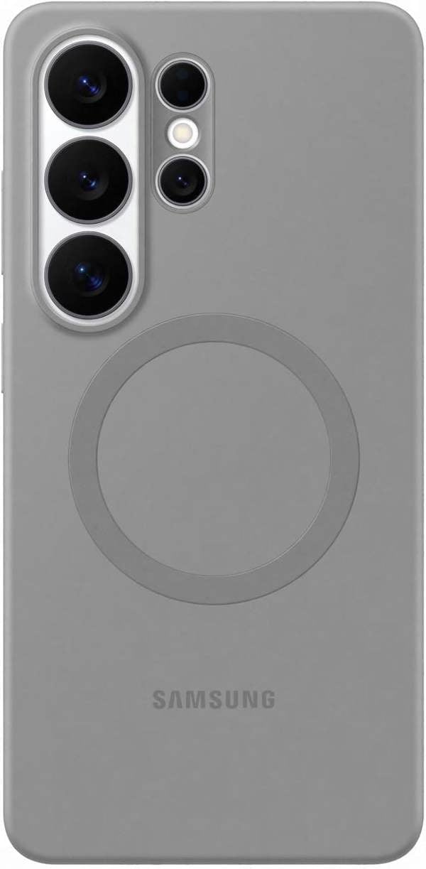 Samsung Galaxy S26 Ultra 6.9" Silicone Magnet Case Grey - EF-ES948CJEGWW