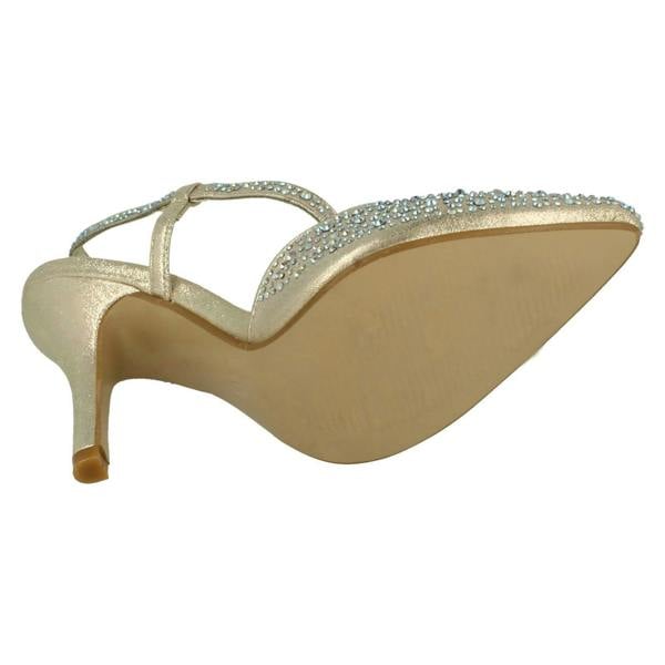 Anne Michelle Ladies Anne Michelle Sling Back Evening Shoes