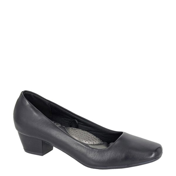 Boulevard L 402 Low Heel Plain Court Shoes