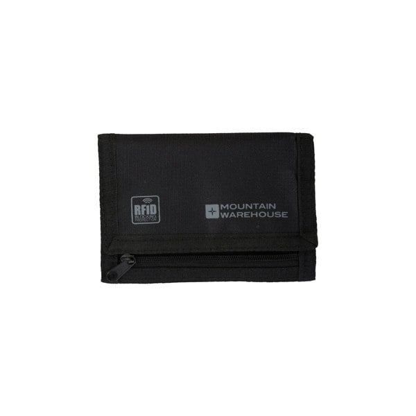 Mountain Warehouse Logo RFID Blocking Wallet - Black
