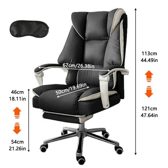Havendro Executive Office Chair Swivel Recliner Gaming Computer Desk Chair
