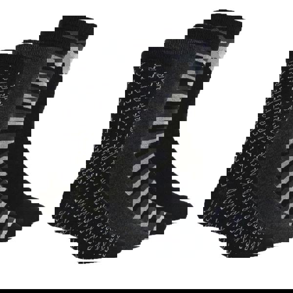 Regatta Mens Lifestyle Socks (Pack of 4) - Black - 