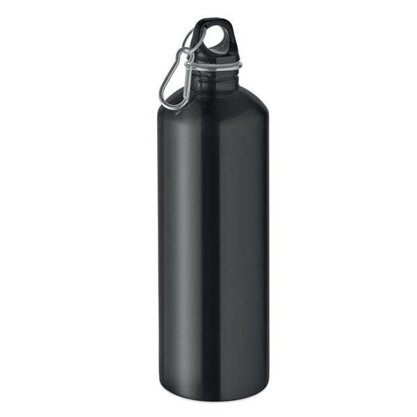 MidOcean Re-One Moss Single Wall 1000ml Water Bottle - Black - 