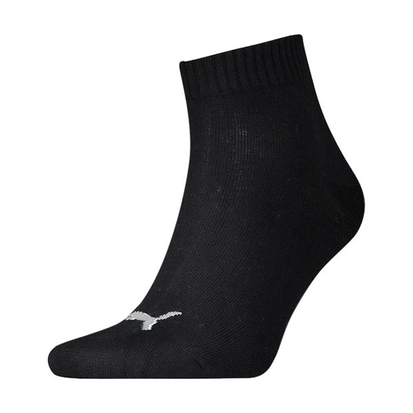 Puma Unisex Adult Quarter Training Ankle Socks (Pack of 3) - Black