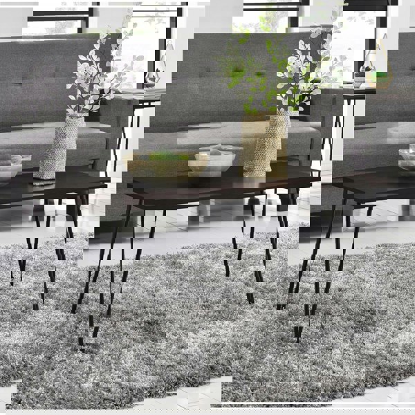 Dorel Home Owen Retro Coffee Table in Espresso Colour