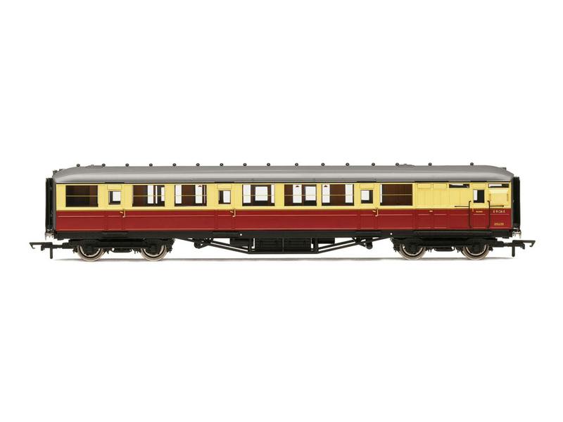 Hornby Gresley Corridor Composite Brake BR Crimson/Cream E9126E