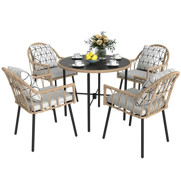 Rattan Dining Set