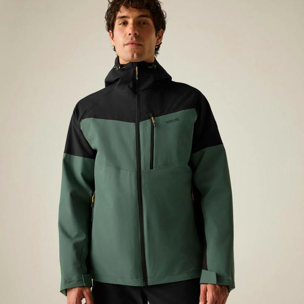 Regatta Mens Wentwood 3 in 1 Jacket - Dark Forest Green/Black - 