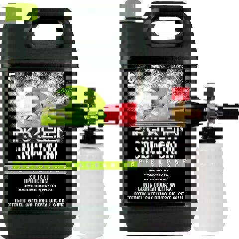 ProKleen Pro-Kleen Apple Snow Foam Shampoo with Karcher K Series Snow Foam Lance Car Vehicle Pressure Washer Gun Soap Dispenser