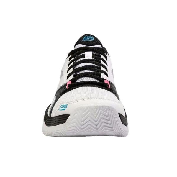 K-Swiss Mens SpeedEx Synthetic Leather Tennis Padel Shoes - Black/White