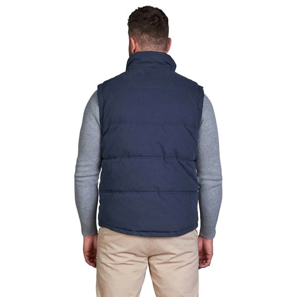 Raging Bull Mens Classic Padded Gilet - Navy