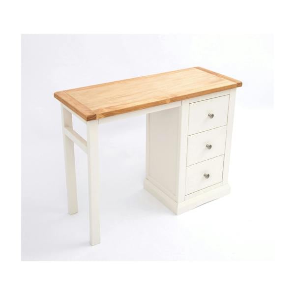 Cabinet Bits Castelli 3 Drawer Desk - Dressing Table Chrome Knob