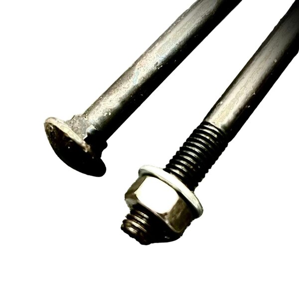 Fixaball 8mm Coach Carriage Bolts Nut Washer Self Colour 4.8