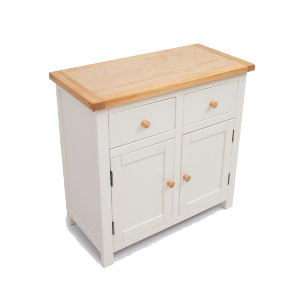 Cabinet Bits Maggiori Off White 2 Drawer 2 Door Sideboard Wood Knob