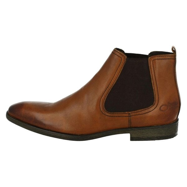 Base London Mens Base London Pull On Chelsea Boots Saffron