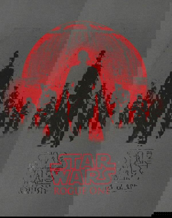 Star Wars Womens Grey Foil Short Sleeved T-Shirt