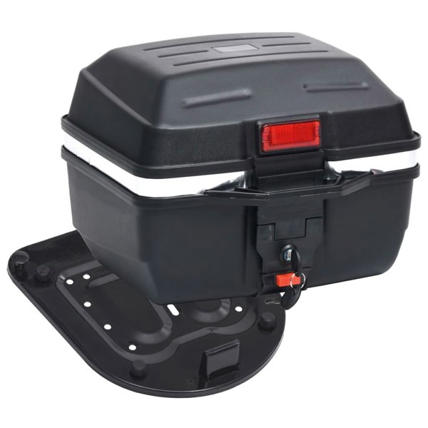 Berkfield Motorbike Top Case 24 L for Single Helmet
