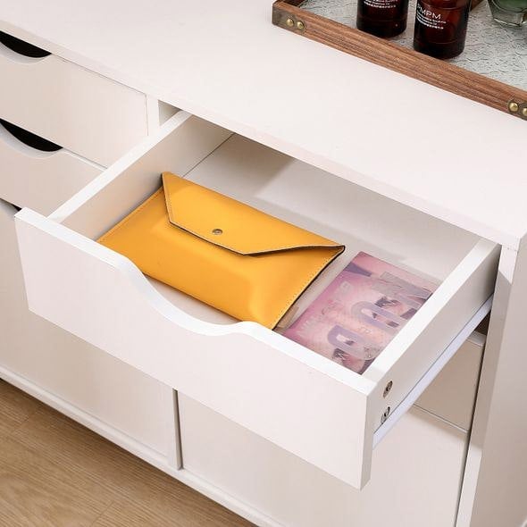 MMT Furniture Designs Mobile Filing Cabinet, Office Under Desk Storage Unit, Makeup Storage, Wardrobe Storage