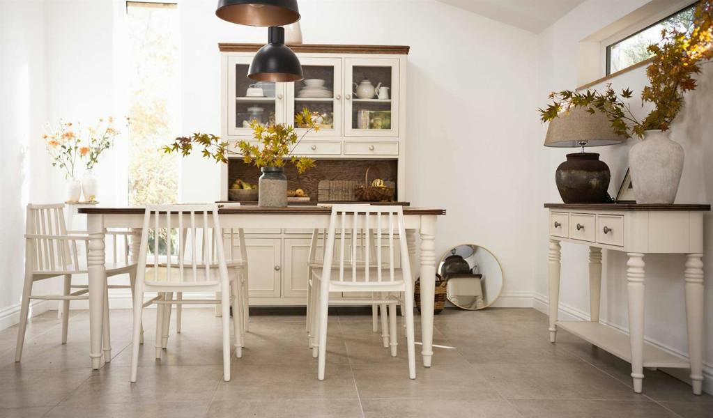 Statement Furniture Queensbury Wooden Dining Armchair with Slatted Back