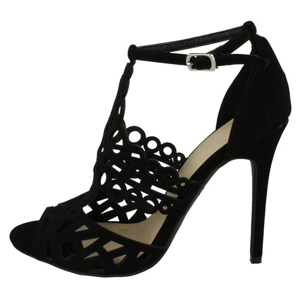 Anne Michelle Ladies Anne Michelle Cut Out Detail Open Toe Heels