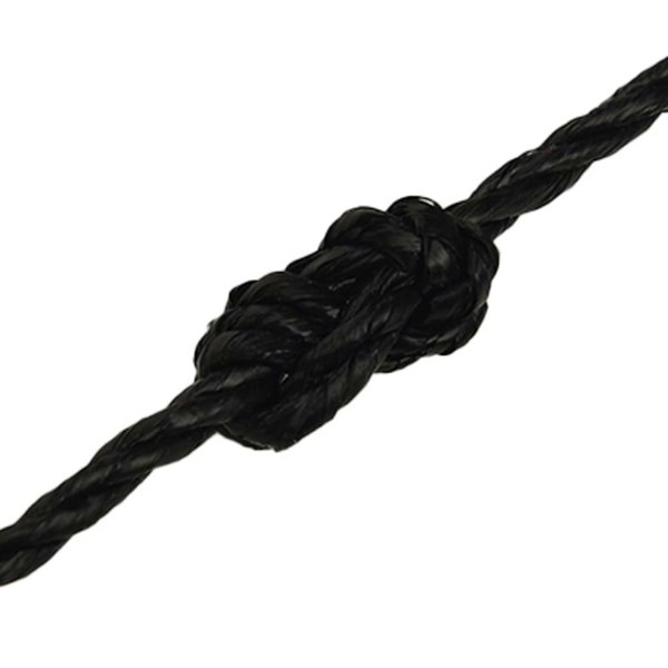Berkfield Work Rope Black 3 mm 100 m Polypropylene