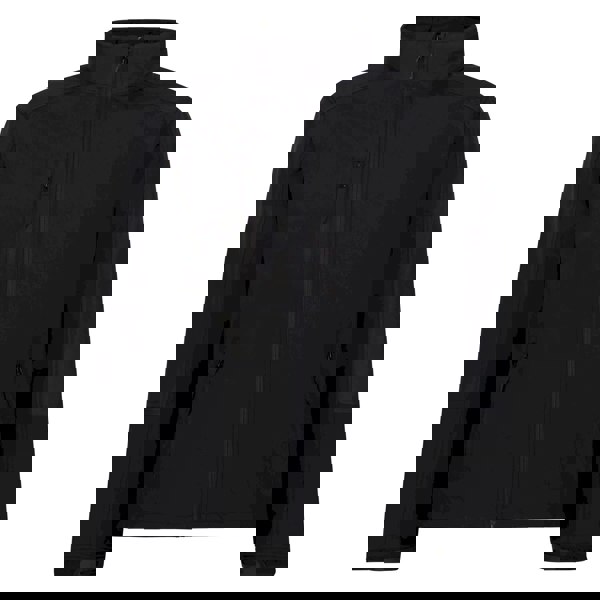 Regatta Mens Hydroforce 3-layer Membrane Waterproof Breathable Softshell Jackets - Black/Black