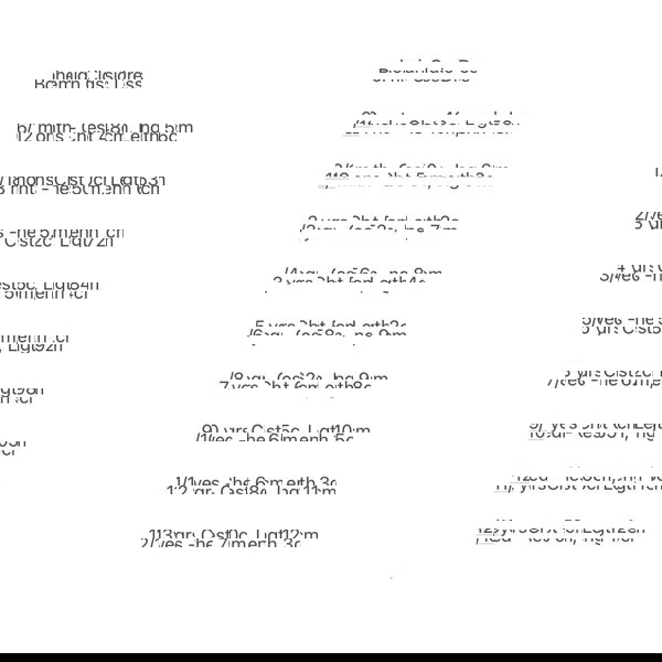 Size chart for bohemian classic dress