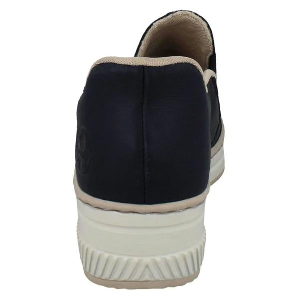 Rieker Ladies Rieker Wedge Sole Casual Shoes 48761