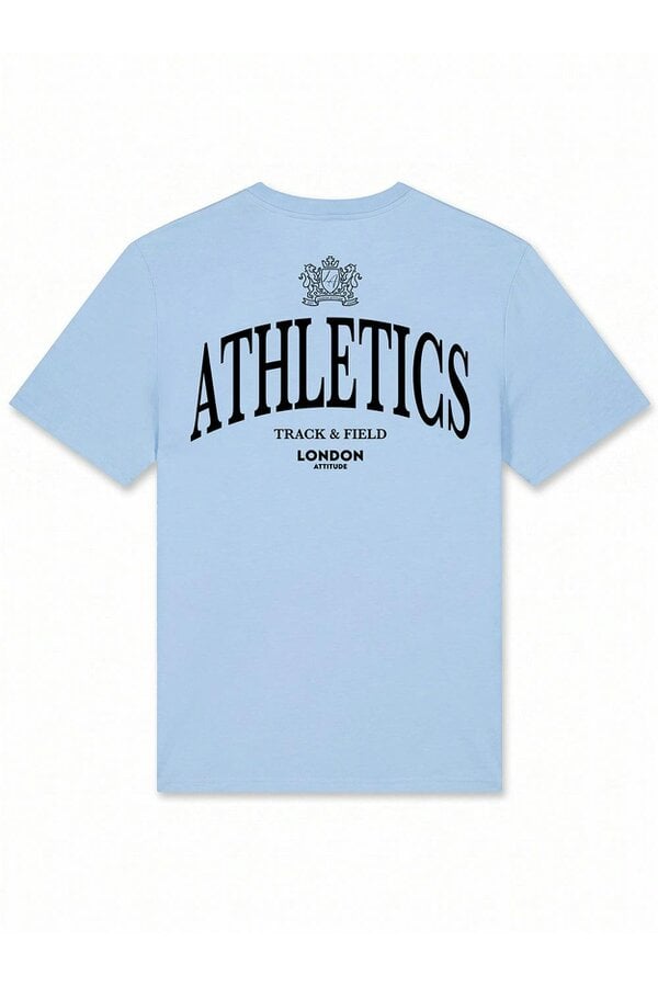 London Attitude Athletics Premium Graphic T-Shirt in Black Print