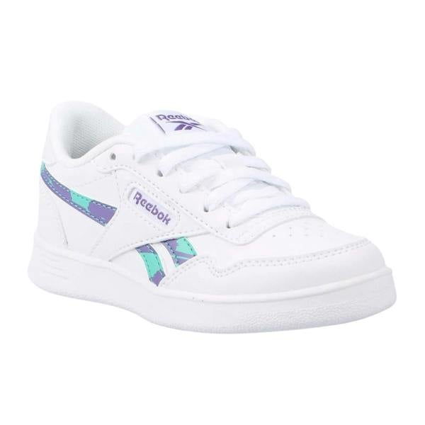 Reebok Childrens/Kids Court Advance Trainers - White/Green