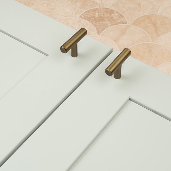 Handle & Home Antique Brass Bar Handles