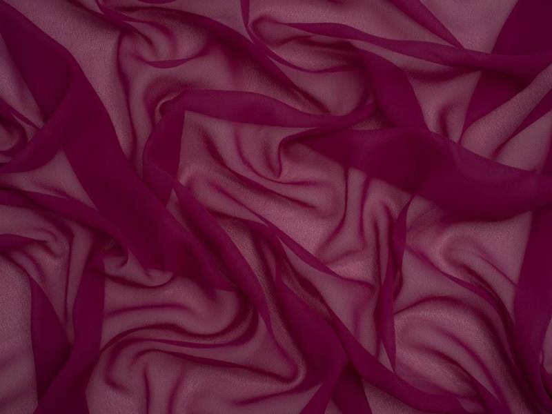 Minerva Core Range Minerva Light Sheer Chiffon Fabric - Plain Design Dressmaking Fabric, 110 cm / 44" Wide - per metre