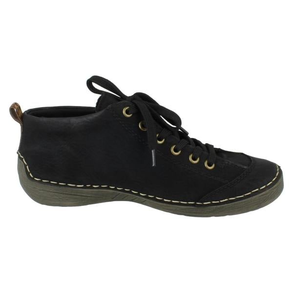 Rieker Ladies Rieker Lace-Up Shoes with Zip 52514