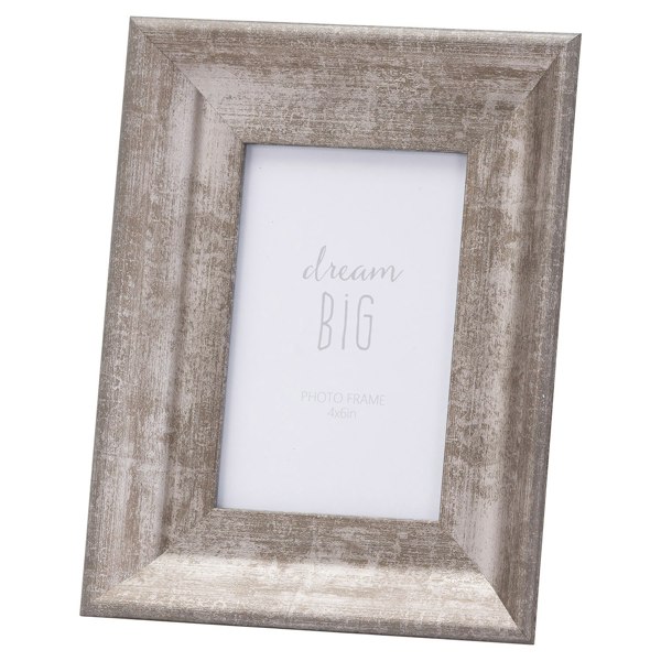 Hill Interiors Convex Single Photo Frame - Silver