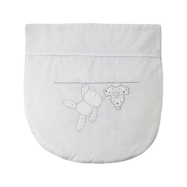 Kinder Valley White Teddy Wash Day Palm Moses Basket