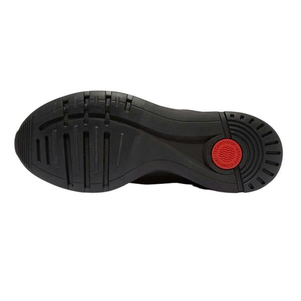 Fit Flop Mens FFX Knitted Trainers - Black - 