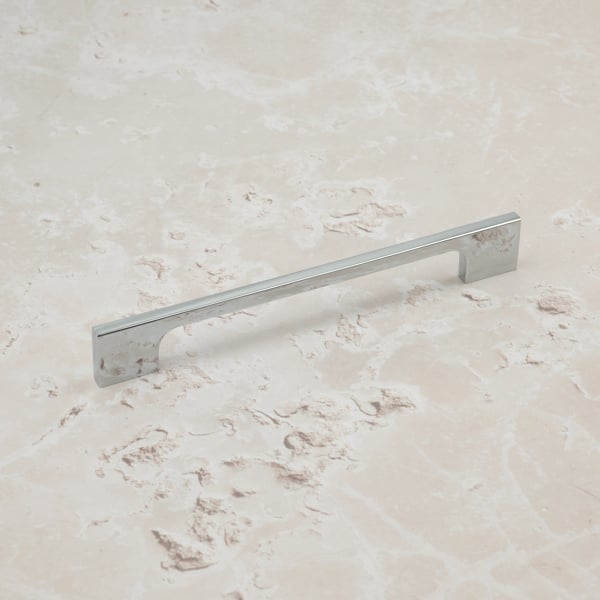 Handle & Home Polished Chrome Slim Pull Handles