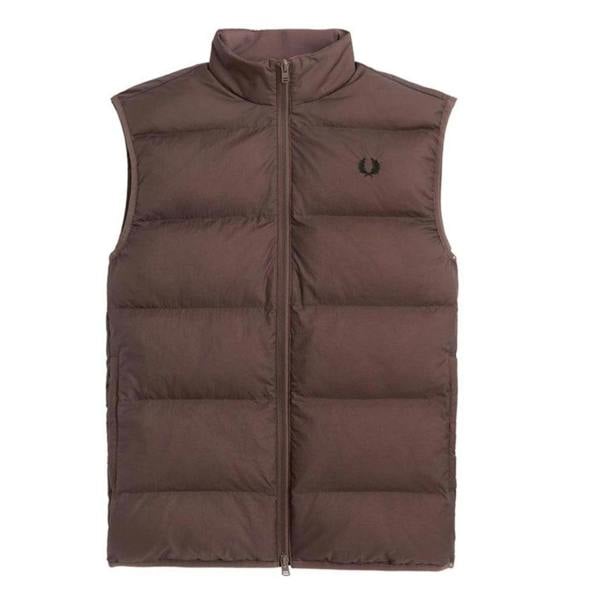 Fred Perry Carrington Brick Insulated Gilet XS