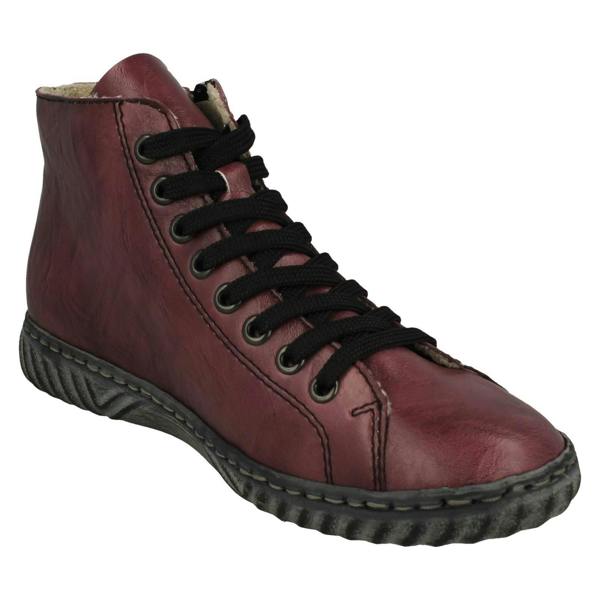 Rieker Ladies Rieker Fleeced Lined Ankle Boots N0921