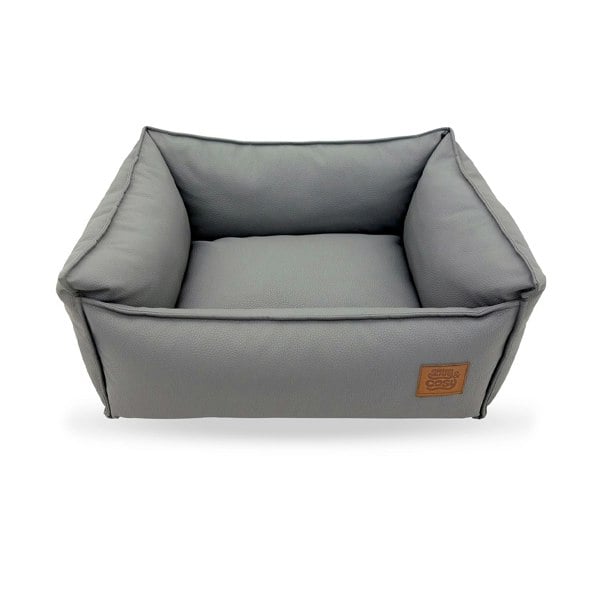 Snug and Cosy Pets Monza Rectangle Bed Two Colours