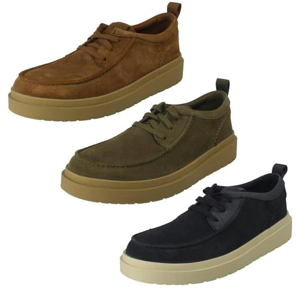 Clarks Mens Casual Clarks Lace Up Shoes Polden Moc