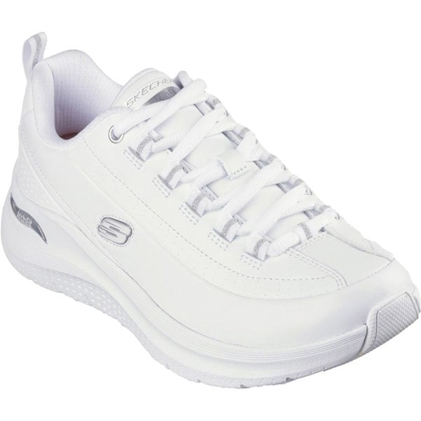 Skechers Arch Fit 2.0 - Star Bound Women's Trainers in White/Silver