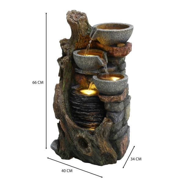 Monstershop Electric Water Feature - Rustic Brook