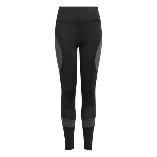Adidas Girls Aeroready Tights - Black/Grey - 