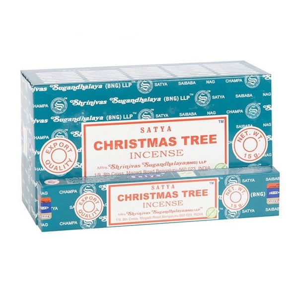 Serano 12 Packs of Christmas Tree Incense Sticks by Satya