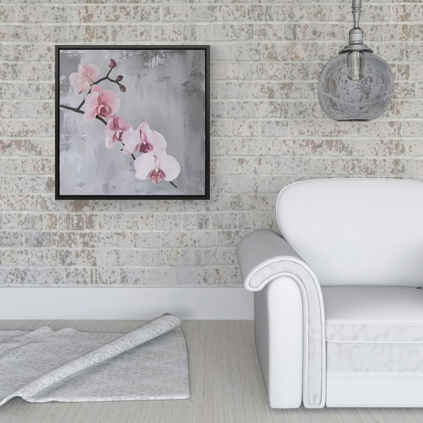 Warren Reed Blossom On A Branch Framed Canvas