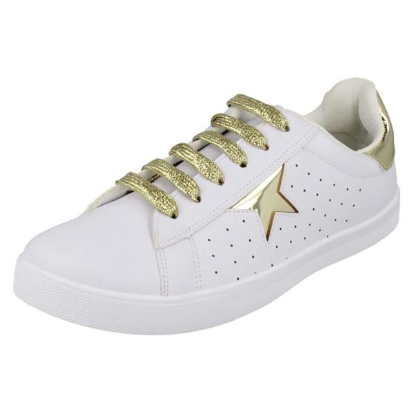 Reflex Ladies Reflex Star Design Lace Up Pumps
