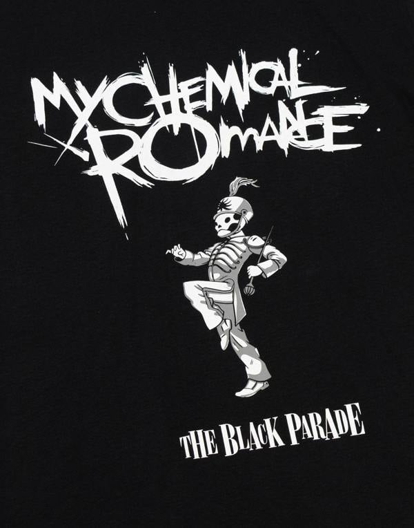 My Chemical Romance Mens Black Logo Short Sleeve Long Leg Pyjama Set